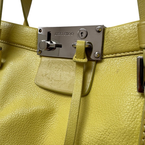 Jimmy Choo Farrah Leather Satchel Shoulder Bag - Picture 11 of 16